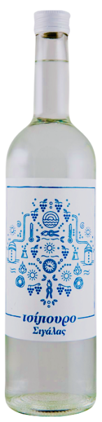 Tsipouro Sigalas ohne Anis