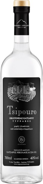 Tsipouro Tirnavou Katsaros ohne Anis