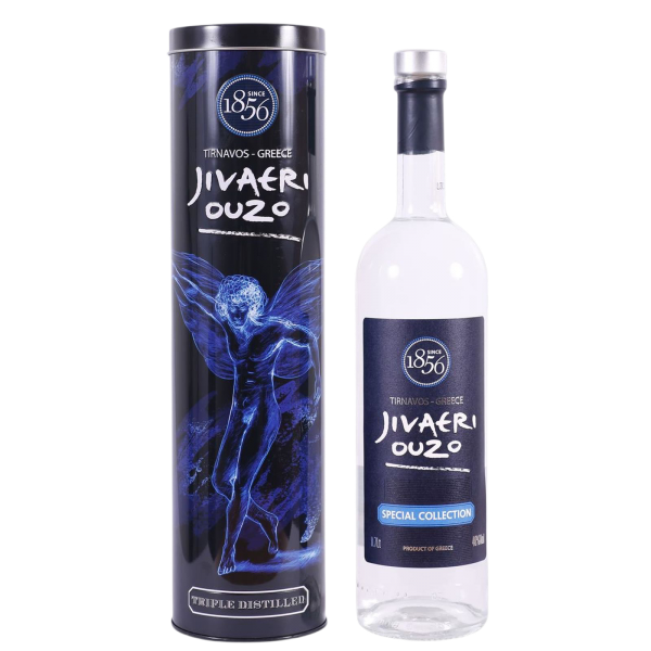 Ouzo Jivaeri 40 % Special Collection dreifach destilliert 700ml