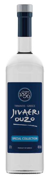 Ouzo Jivaeri 40 % Special Collection dreifach destilliert 700ml
